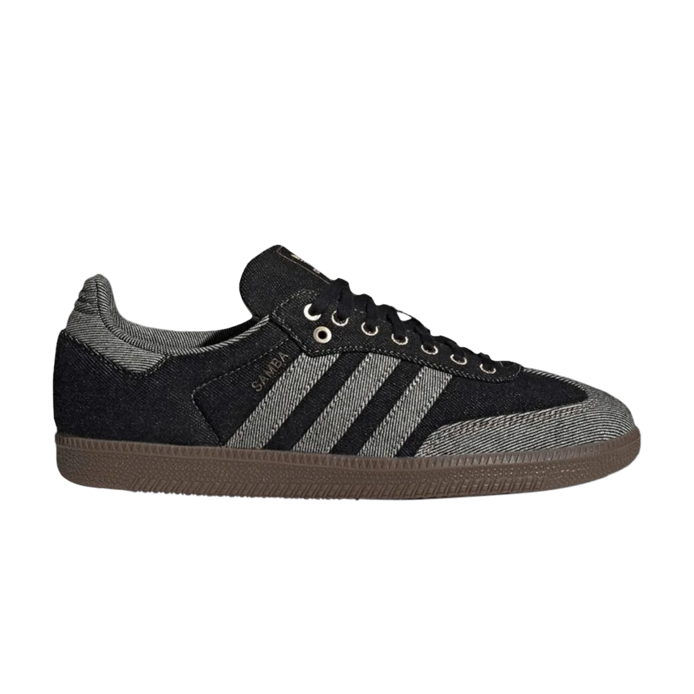 Кроссовки adidas Samba 'Black Denim Pack - Black'
