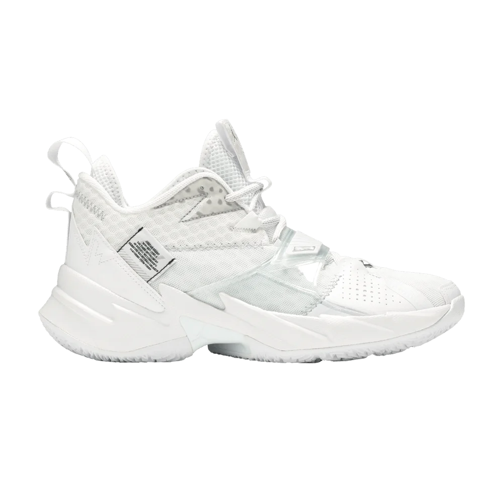 Кроссовки Air Jordan Why Not Zer0.3 'White Metallic'
