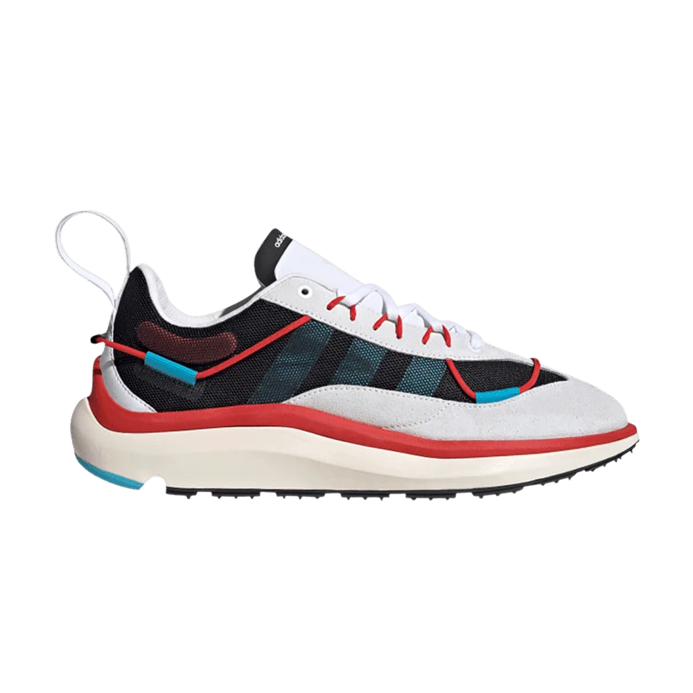 Кроссовки adidas Y-3 Shiku Run 'White Red Cyan'