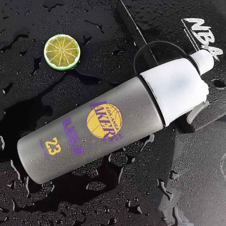 Бутылка для воды Jinduo Lakers James White Bottle