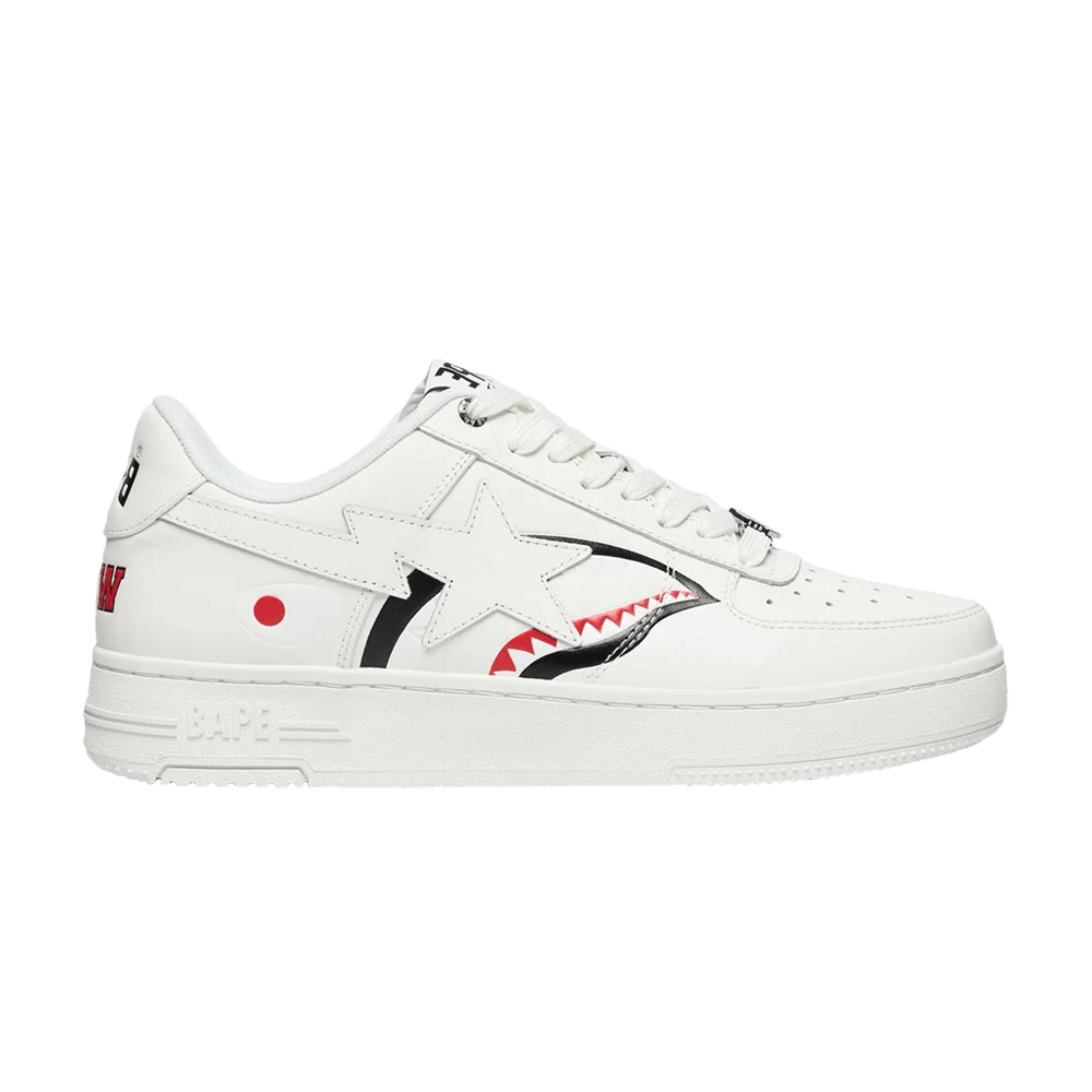 Krossovki-Wmns-Bapesta-Shark-White