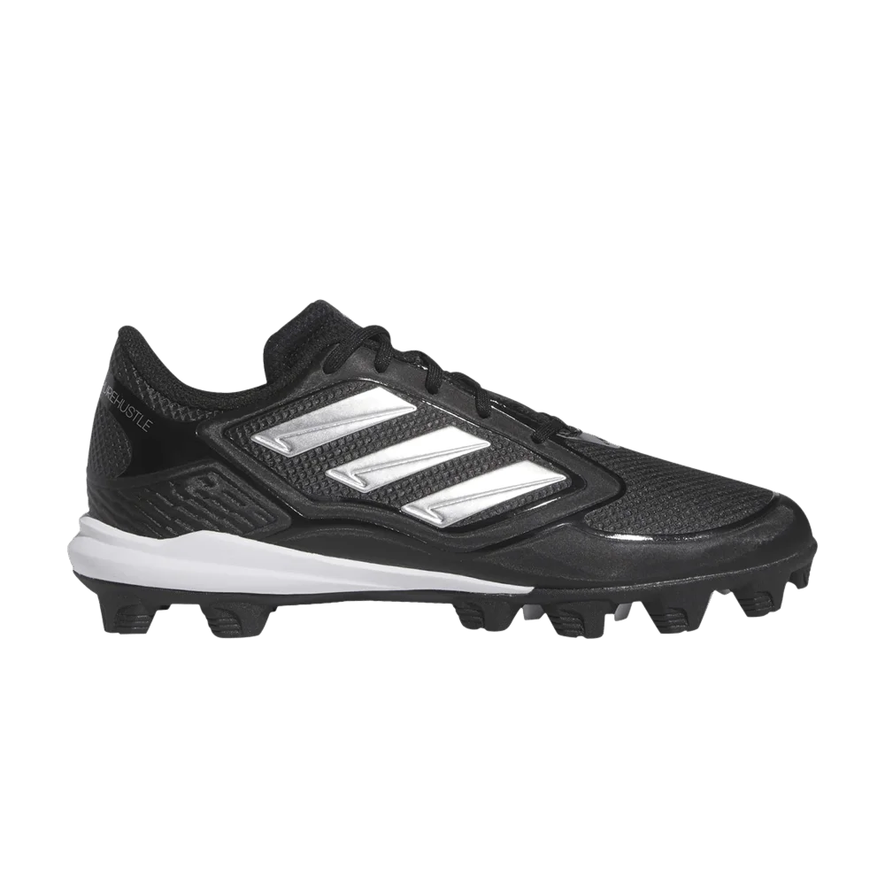 Кроссовки Adidas Wmns PureHustle 3 MD 'Black Silver Metallic'