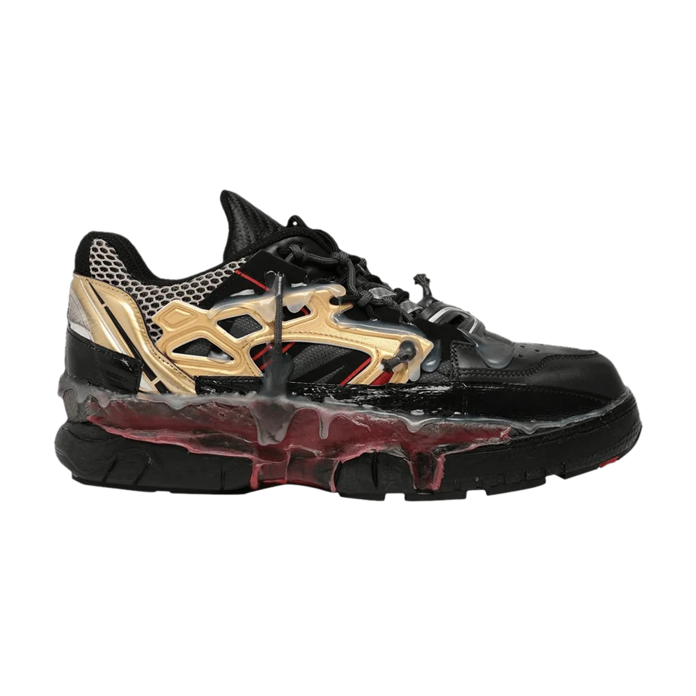 Krossovki-Maison-Margiela-Fusion-Black-Gold-Red