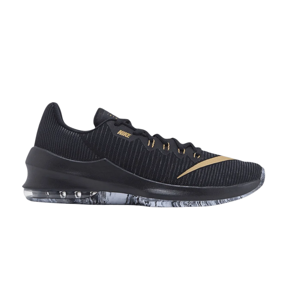 Krossovki-Nike-Air-Max-Infuriate-2-Low-Black-Metallic-Gold