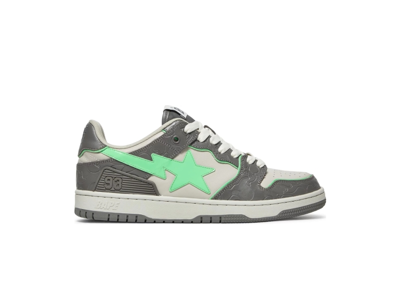 BAPE-Sk8-Sta-Grey-Green