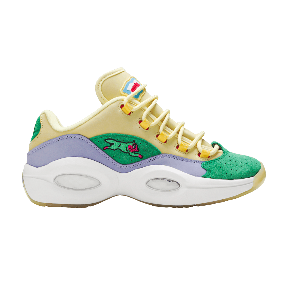 Кроссовки Reebok BBC Ice Cream x Question Low 'Yellow Lilac Glow'
