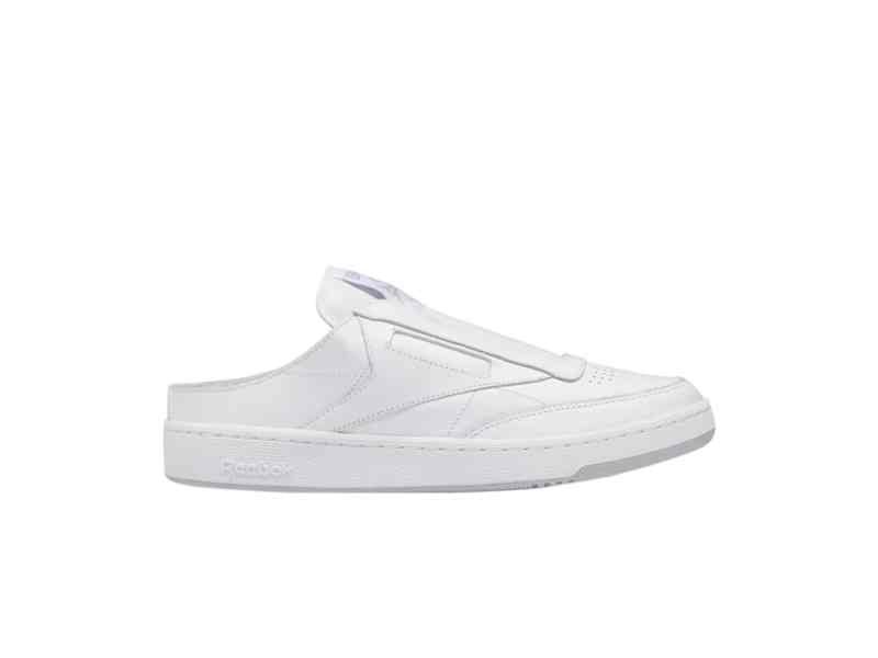Кроссовки BEAMS x Reebok Club C Laceless Mule White Cold Grey