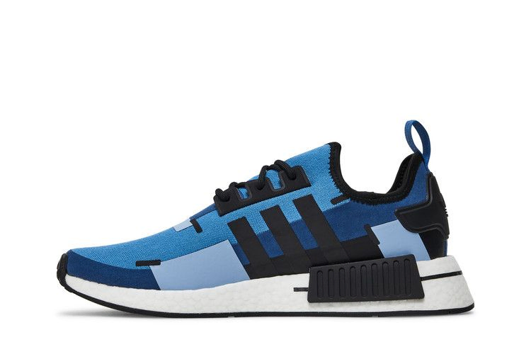 Кроссовки Pharrell x adidas NMD_R1 'Focus Blue'