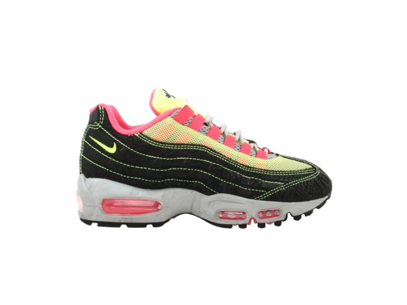 Кроссовки Nike Air Max 95 Id Black Neon Infrared