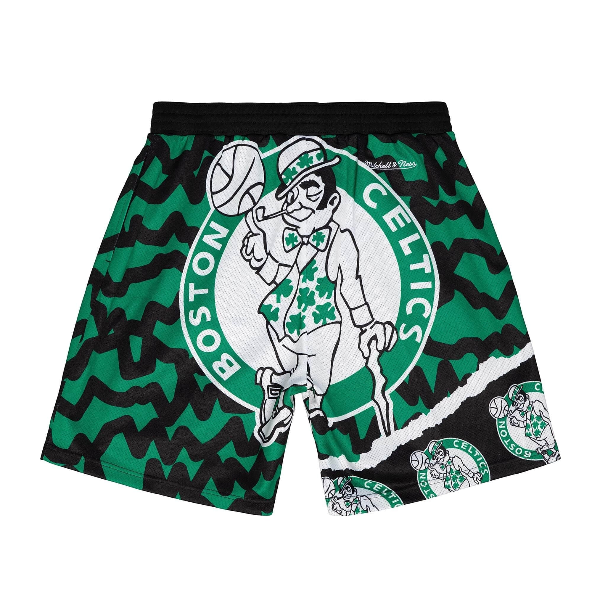 Спортивные шорты Mitchell & Ness Jumbotron 2.0 Sublimated Boston Celtics Shorts