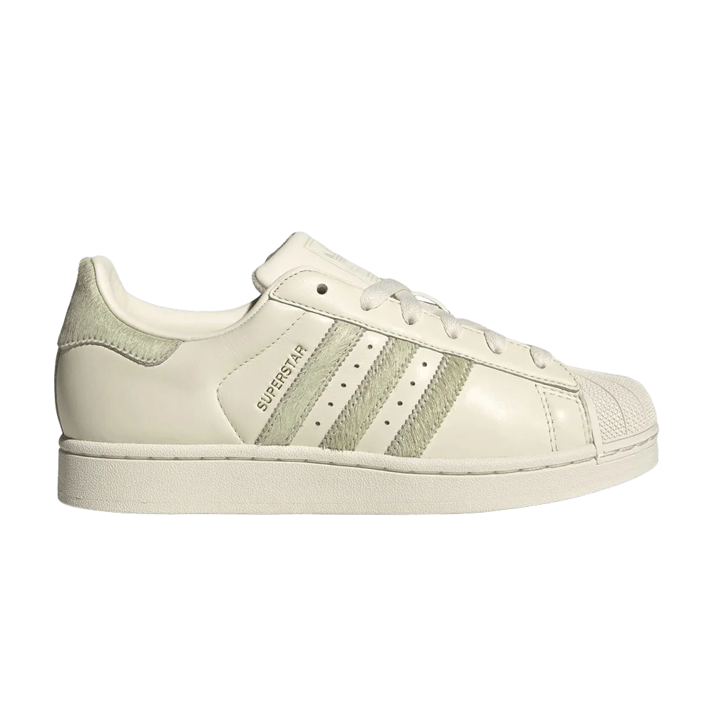 Krossovki-adidas-Wmns-Superstar-II-Off-White-Linen-Green