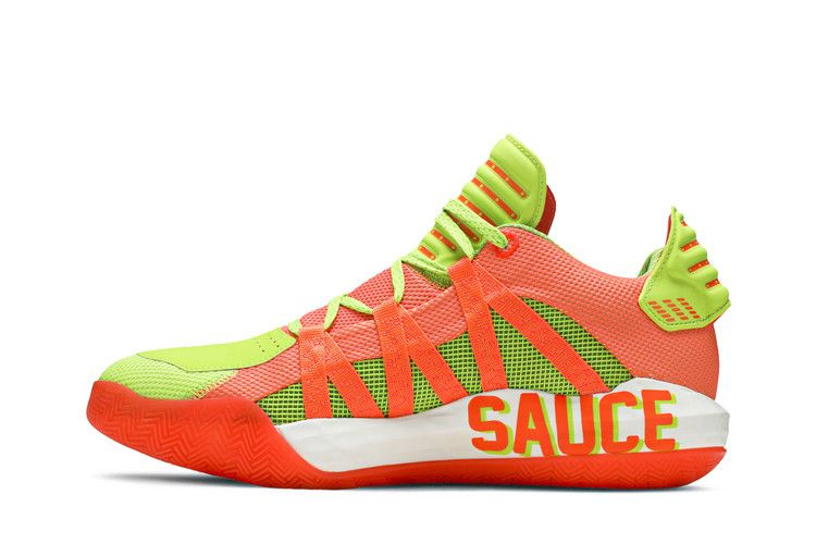 Кроссовки McDonald's x adidas Dame 6 'Dame Sauce'