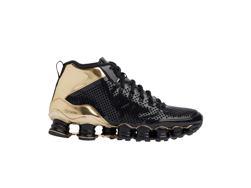 Кроссовки Nike Shox TLX Mid SP 'Black Metallic Gold'