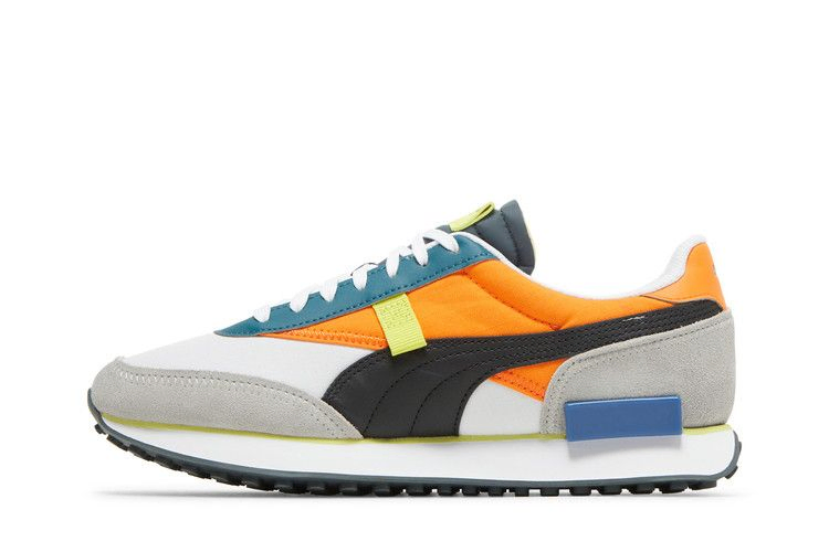 Кроссовки Puma Future Rider Play On 'White Vibrant Orange'