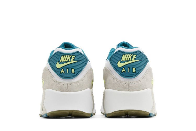 Кроссовки Nike Air Max 90 Leather GS 'Bright Spruce Barely Volt'