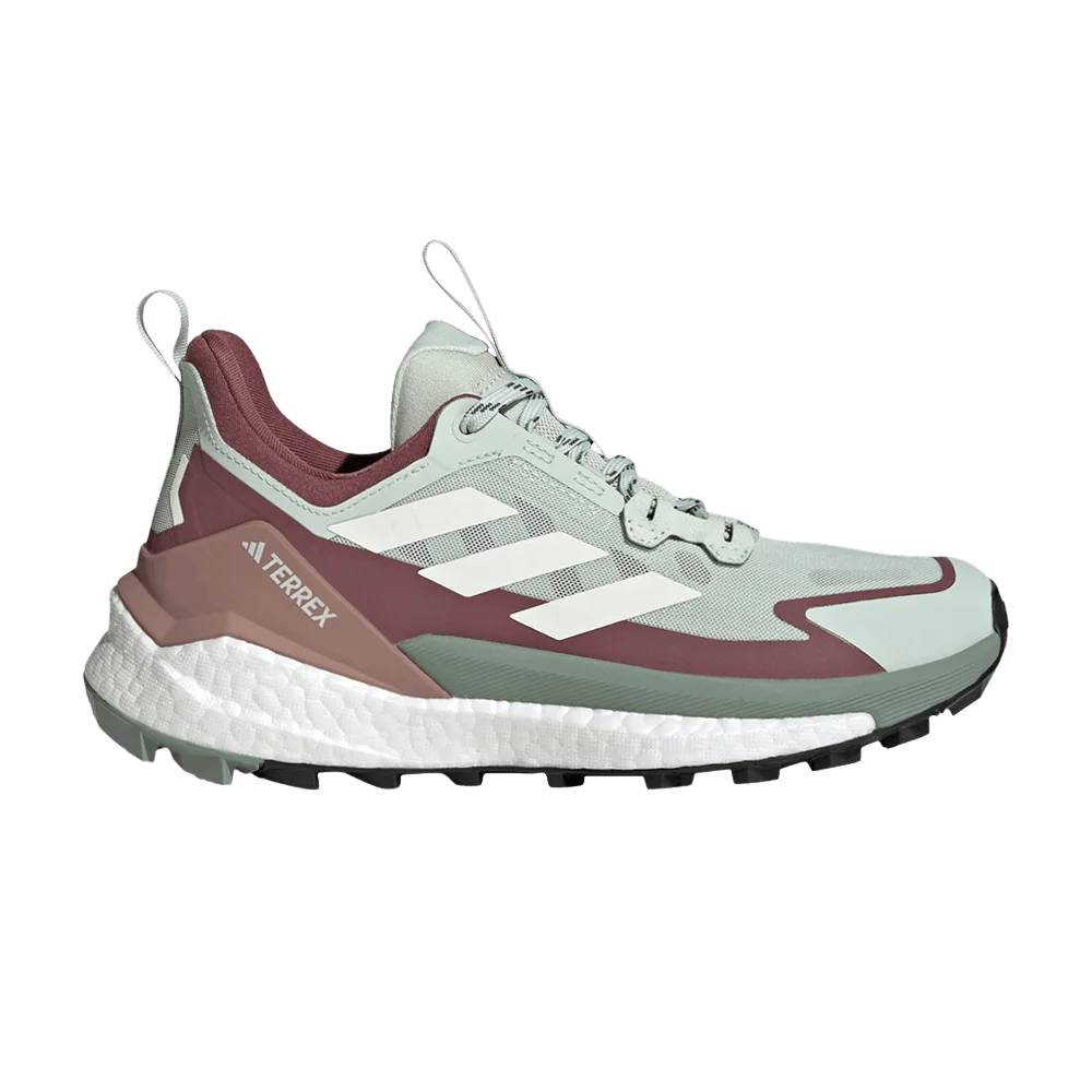Кроссовки Adidas Wmns Terrex Free Hiker 2.0 Low 'Linen Green Burgundy'