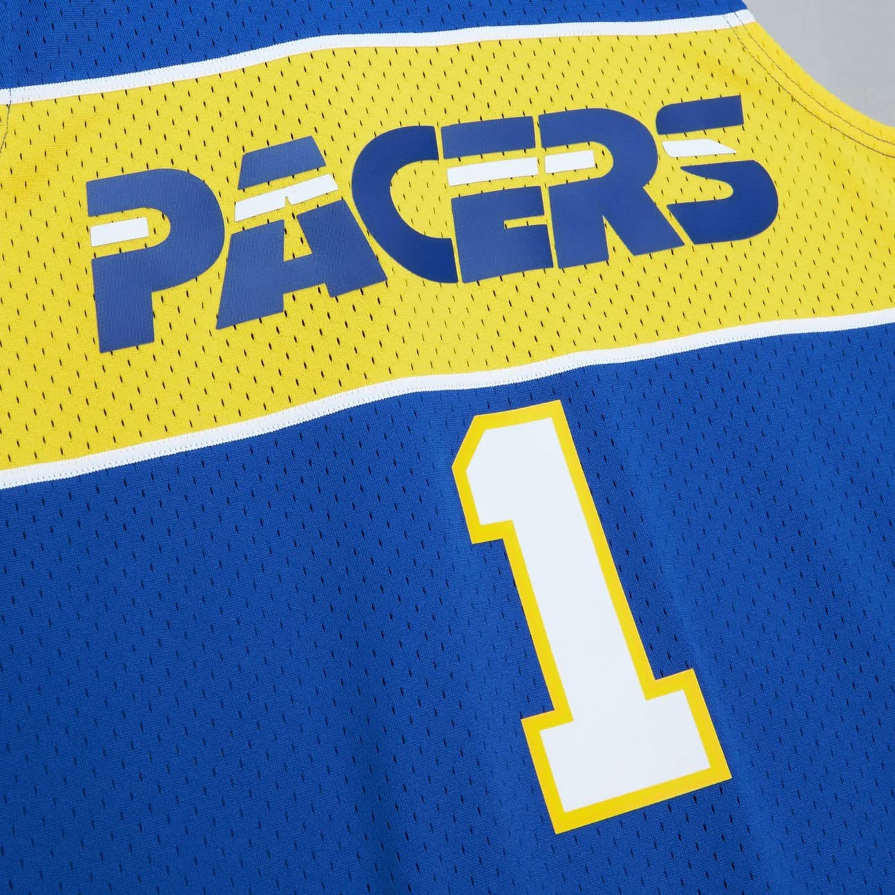 Баскетбольная джерси 2004-05 Indiana Pacers Stephen Jackson #1 Swingman Hardwood Classics Blue Jersey