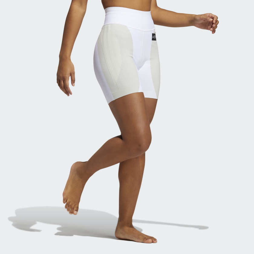 Шорты adidas Pharrell Williams 18GG Women's Biker Shorts White