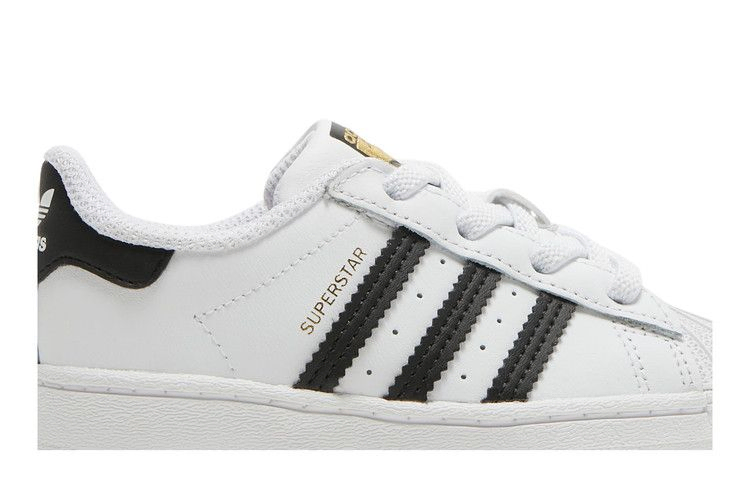 Кроссовки adidas Superstar Infant 'White Black'