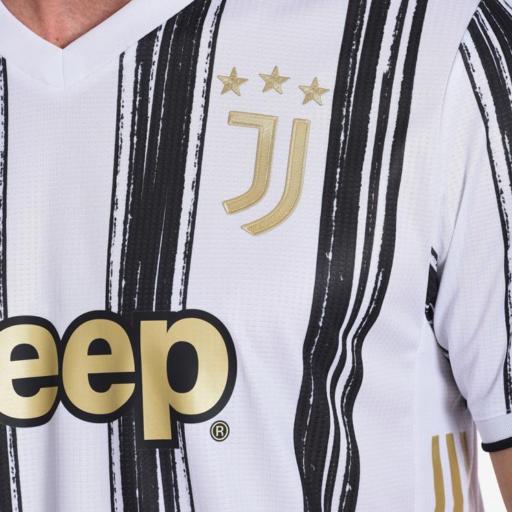 Футболка adidas Juventus Maglia Gara Home Authentic 2020/21 Jersey White