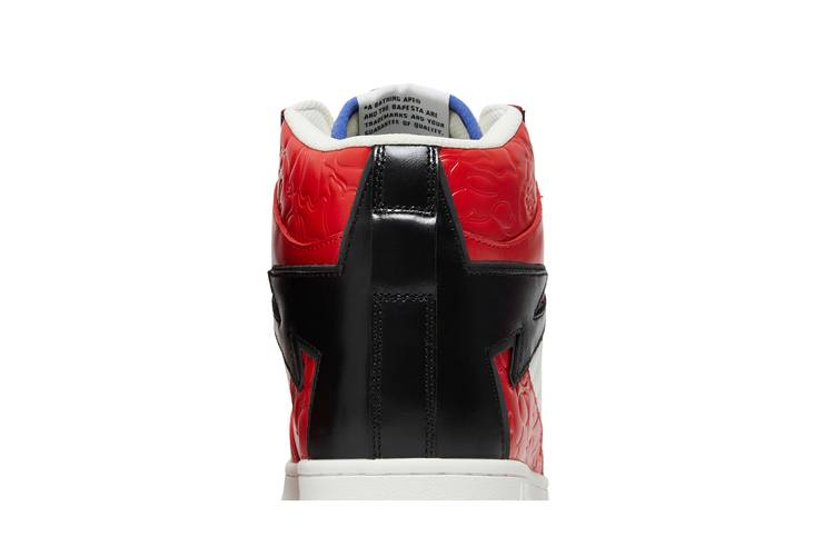 Кроссовки Bapesta 88 Mid #1 'Red'