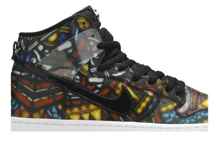 Кроссовки Concepts x Nike SB Dunk High 'Stained Glass' Special Box