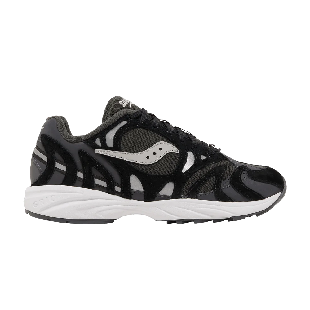 Кроссовки Saucony Grid Azura 2000 Premium 'Black Silver'