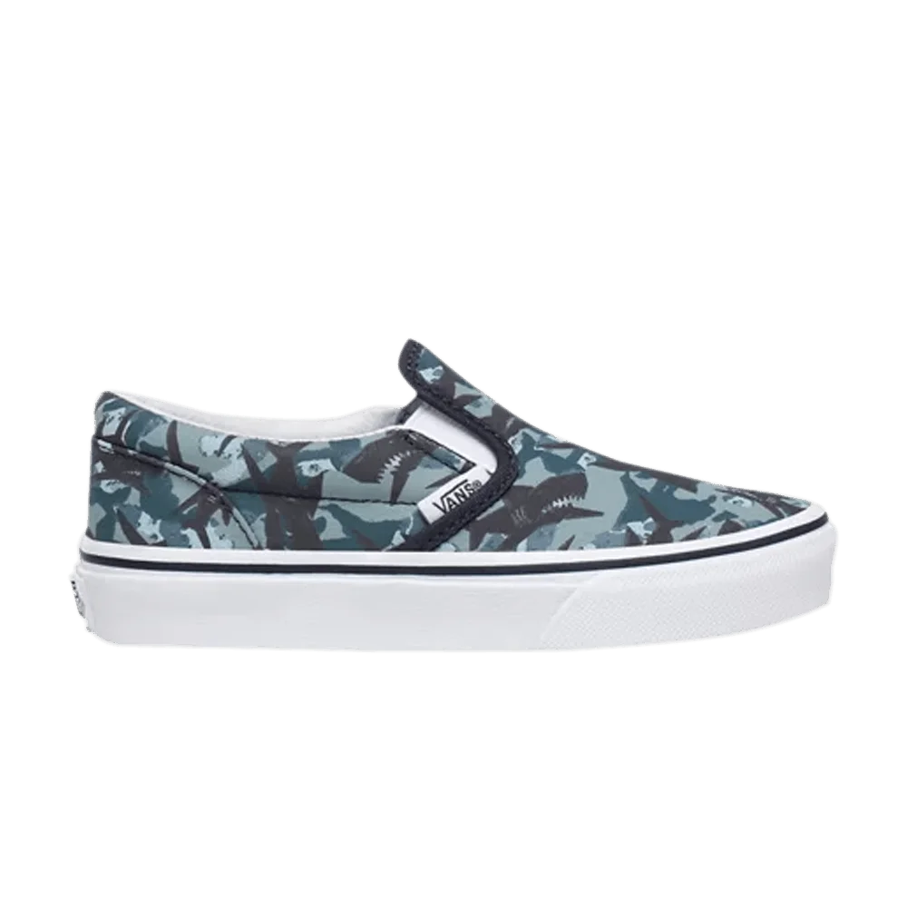 Krossovki-Vans-Classic-Slip-On-Kids-Animal-Camo