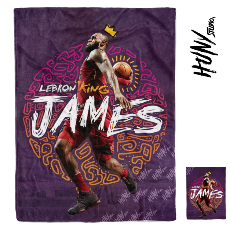 Плед LeBron James Blanket – Basketball Fan Gift