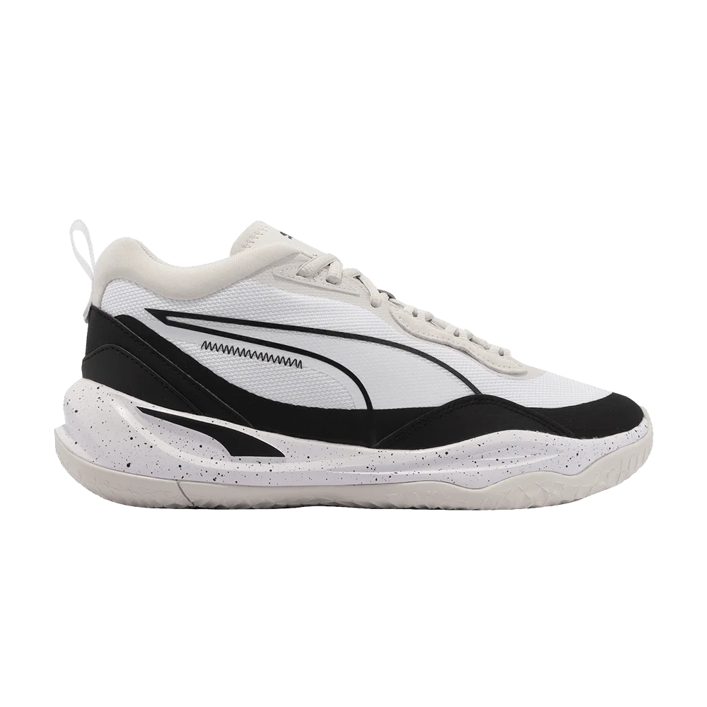 Krossovki-Puma-Playmaker-Spray-White-Black
