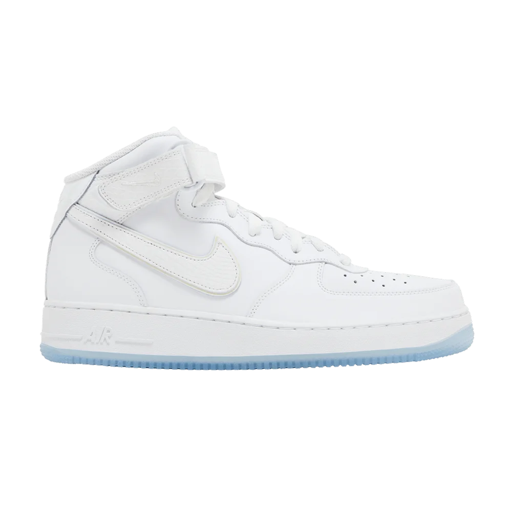 Кроссовки Nike Wmns Air Force 1 Mid 'White Ice Reptile'