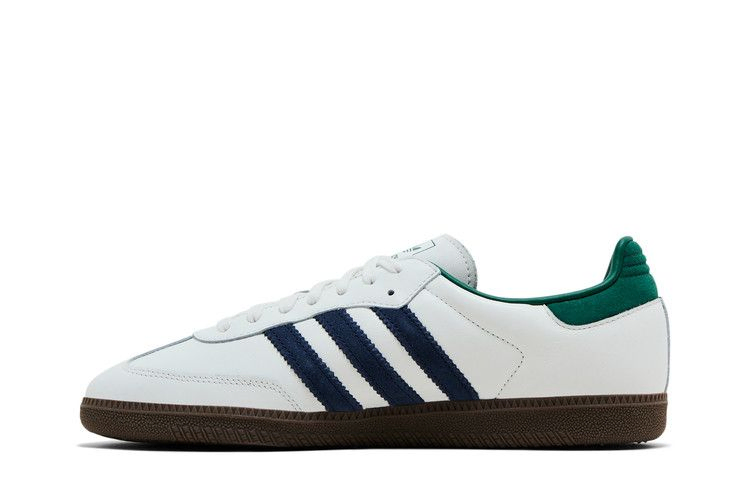 Кроссовки adidas Samba OG 'White Navy Collegiate Green'