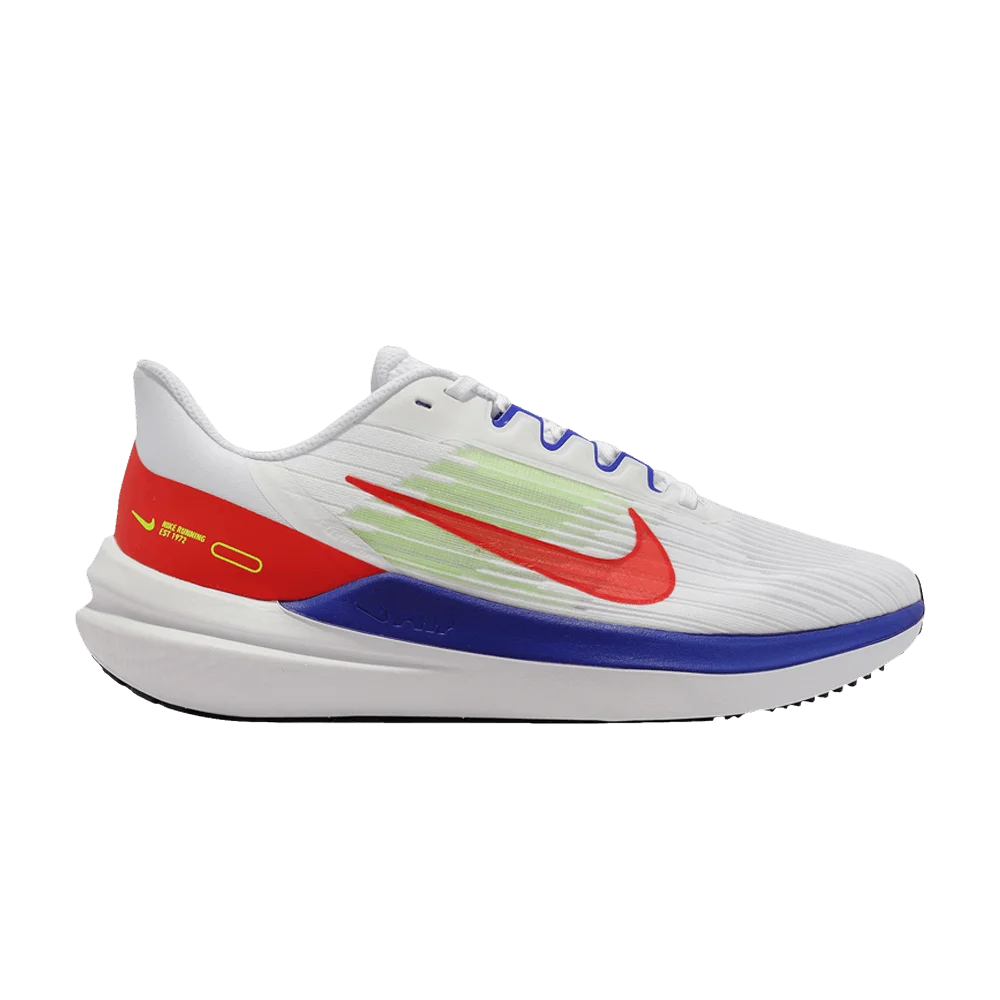 Кроссовки Nike Air Winflo 9 'White Racer Blue Crimson'