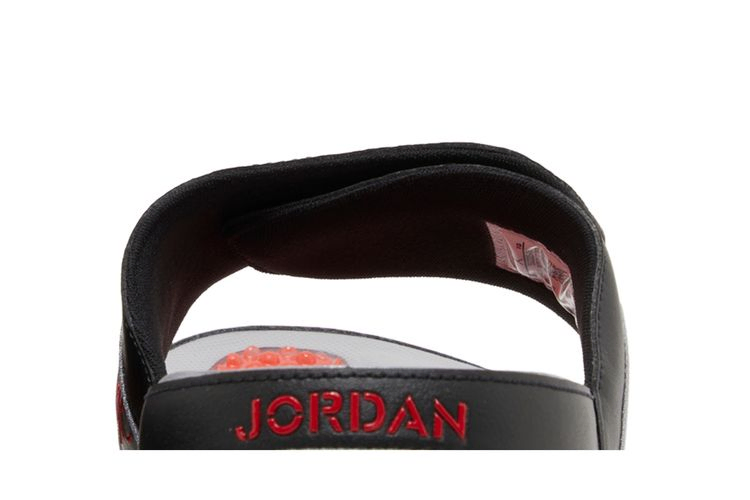 Air Jordan Hydro 4 Retro Slide 'Black Cement'