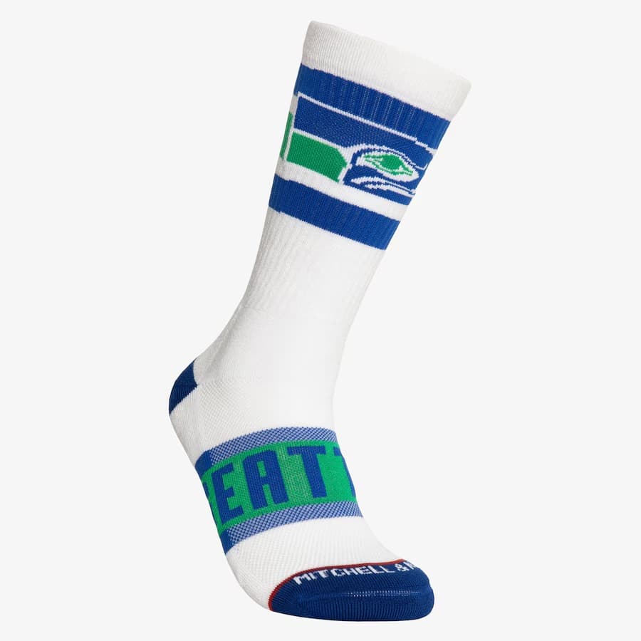 Спортивные носки Mitchell & Ness Seattle Seahawks Hail Mary Crew Socks