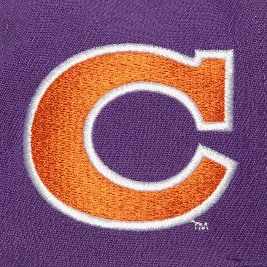 Бейсболка Mitchell & Ness Purple Clemson Tigers Retro Sport Vintage Snapback Hat