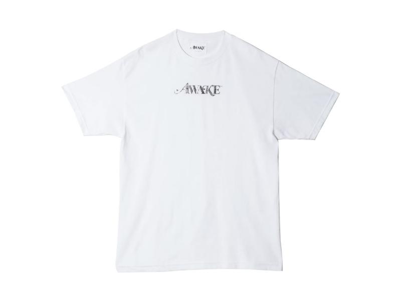 Футболка Awake Metallic Foil Logo Tee White