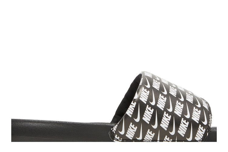 Nike Victori One Slide Print 'Repeat Logo - Black'