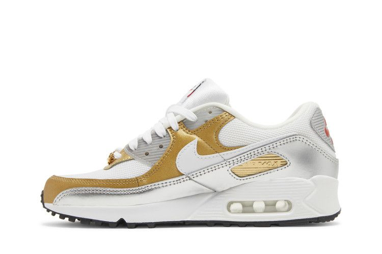 Кроссовки Nike Wmns Air Max 90 SE 'Metallic'