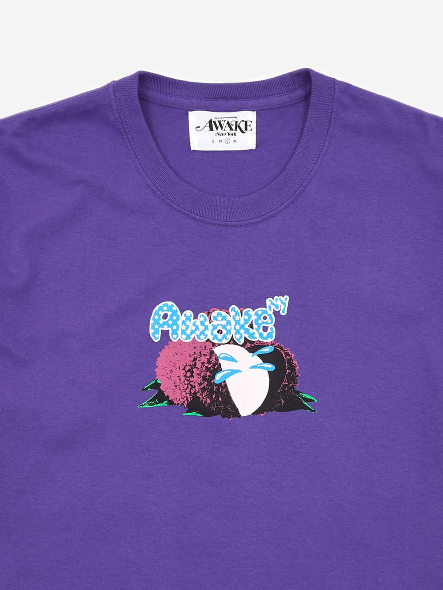 Футболка Awake Lychee Logo T-shirt Berry