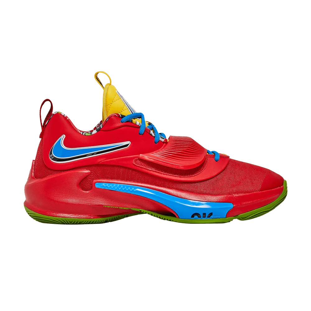 Кроссовки UNO x Nike Zoom Freak 3 NRG '50th Anniversary - Red'