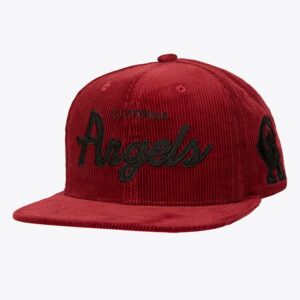 Mitchell-Ness-Red-California-Angels-Cooperstown-Collection-Corduroy-Snapback-Hat-300x300