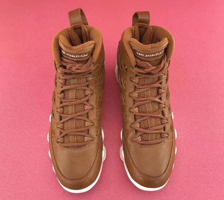 Кроссовки Air Jordan 9 Retro Pinnacle 'Baseball Glove Brown'