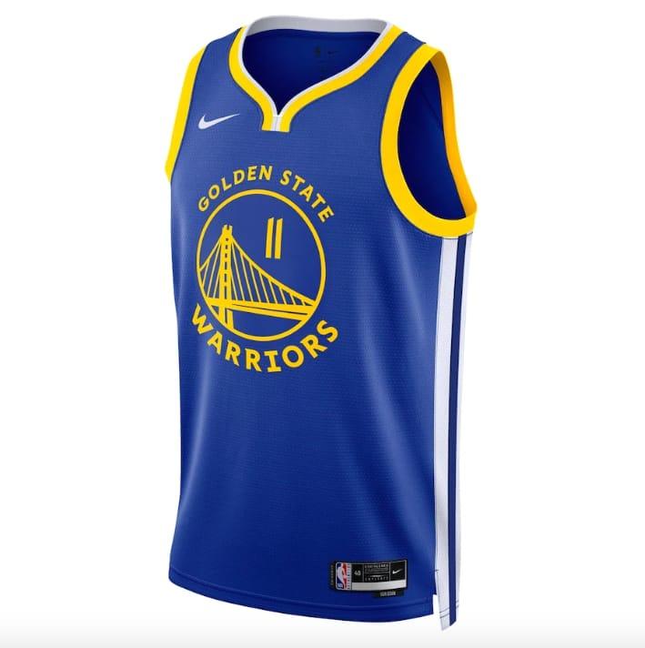 Баскетбольная джерси 2022-23 Golden State Warriors #11 Klay Thompson Nike Icon Royal Jersey
