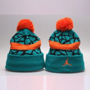2019-Air-Jordan-Green-Orange-Hat-300x298