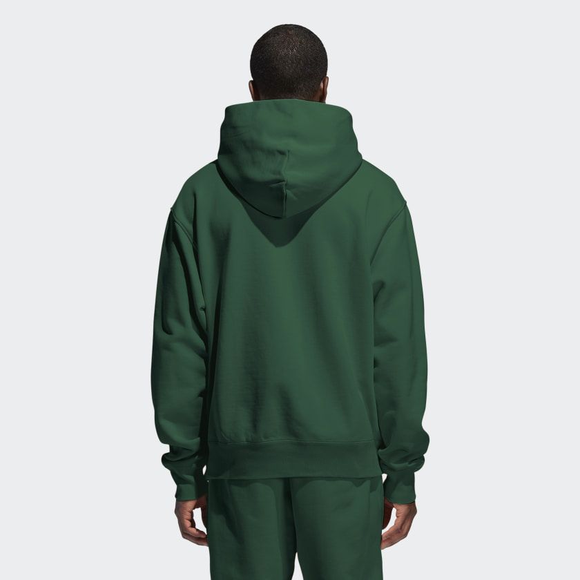 Худи adidas Pharrell Williams Basics Hoodie Dark Green