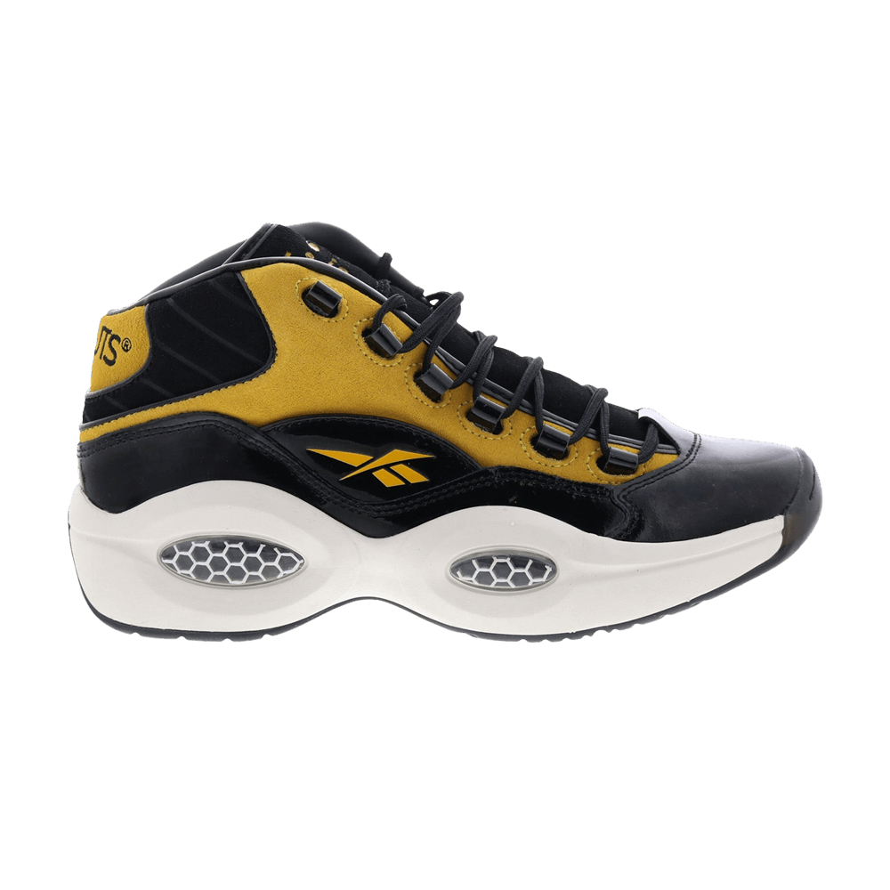 Кроссовки Reebok BAIT x Peanuts x Question Mid 'Black Boldly Yellow'