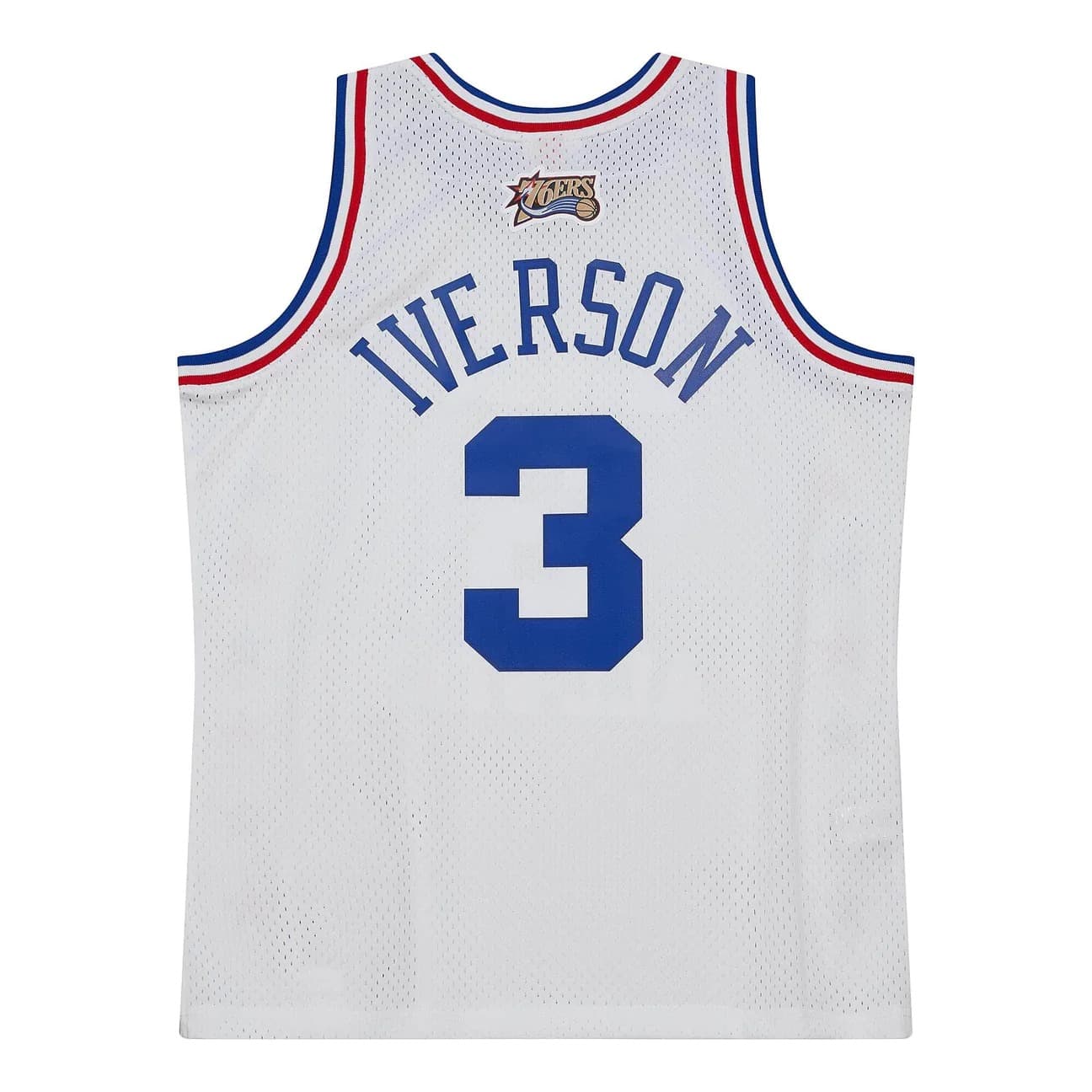 Баскетбольная джерси 2003 All Star Game Allen Iverson #3 Swingman Hardwood Classics White Jersey
