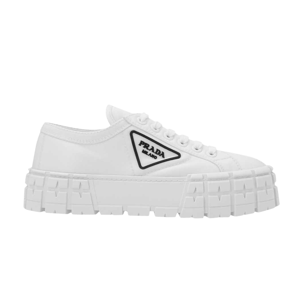 Кроссовки Prada Wmns Gabardine Wheel Platform 'White'
