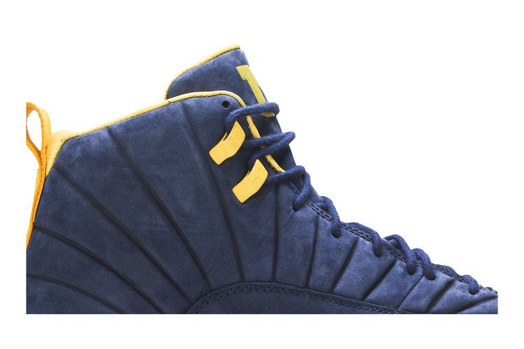 Кроссовки PSNY x Air Jordan 12 Retro 'Michigan Wolverines' PE